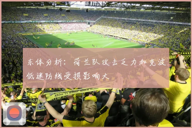 东体分析：荷兰队攻击乏力加克波低迷防线受损影响大